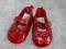 PRIMARK * CZERWONE BUCIKI BALERINKI * 3-6