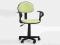 Młodzieżowy fotel biurowy ALFRED seledynowy obroto