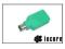 Adapter Incore USB - PS/ 2 (USB AF - 6PIN M)