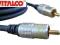kabel przewód wtyk /wtyk RCA chinch VITALCO 15,0m