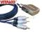 kabel przewód scart euro / 3 rca VITALCO 1,5m