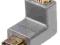 ADAPTER KĄTOWY 90st HDMI <-> HDMI Full HD