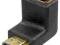 ADAPTER KĄTOWY 90st HDMI <-> HDMI Full HD