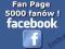 Strona Fan Page 5 000 Fanów !