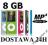 8GB Odtwarzacz MP4 MP3 dyktafon po ładowarka PL