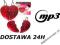 DWA ODTWARZACZE MP3 4GB dotykowy SERCE PREZENT
