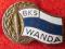 ODZNAKA BKS WANDA KRAKÓW 40 LAT EMALIA