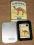 Zippo Camel- '96-kremowy mat-orginał+knot+kamień