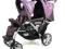 WÓZEK DLA BLIZNIAT RODZEŃSTWA  KEES TANDEM DELUX