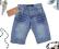 RYBACZKI super Spodenki jeansowe size24 (140)