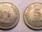 Malaya i Brytyjskie Borneo, 5 cents, 1958 r.