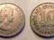 Malaya i Brytyjskie Borneo, 10 cents, 1957 r.