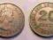 Malaya i Brytyjskie Borneo, 20 cents, 1961 r.