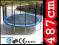 GiGanT TRAMPOLINA ogrodowa 487cm z siatka 16ft *