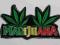 Aplikacja naszywka napraso marihuana  Anpoli-bis