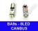 Żarówka 8 LED Ba9s - T4W - H6W - CAN BUS