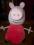 Świnka Peppa fajna interaktywna maskotka 40cm