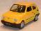 FIAT 126 P MODEL METALOWY WELLY 1:34 ŻÓŁTY