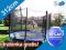 MARKOWA TRAMPOLINA 312 CM +SIATKA +DRABINKA GRATIS