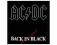 Naszywka  AC/DC  -back in black-  100% ORYGINAŁ