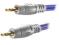 Kabel audio Jack 3,5mm - Jack 3,5mm 1,5m GOLD OFC