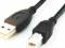 Kabel USB 2.0 typu AB AM-BM 1.8m czarny