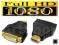 ZŁOTY DVI HDMI ADAPTER PRZEJŚCIÓWKA FULL HD TV