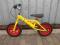 Rowerek biegowy  pompowane koła hamulec tylny