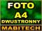 DWUSTRONNY PAPIER FOTO A4 50ark 220g BLYSK #FD22