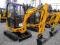 Minikoparka JCB 8018 oszklona 2008r 60.500netto