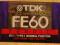 Kaseta audio TDK FE60 w folii - NOWA