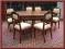 Wspaniały rozkładany stół i 6 krzeseł