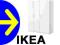 NAJTANIEJ IKEA DOMBAS SZAFA SZAFKA KOMODA BIAŁA