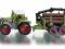 SIKU Traktor z Przyczepą do Bali Drzewa  nr 1645
