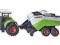 SIKU Traktor Axion ze Snopowiązałką  nowe
