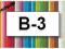 NAJGRUBSZY BRYSTOL KOLOROWY .... FORMAT B-3