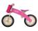 TupTup Drewniany Rowerek Biegowy Pink