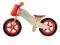 TupTup Drewniany Rowerek Biegowy Red