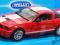 FORD SHELBY COBRA GT500 CZERWONY 2007 MODEL 1:24