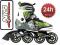 ROLKI NILS 1839 ABEC 7 CARB PŁOZA ALU 41 NOWOŚĆ!