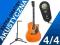 GITARA AKUSTYCZNA 4/4 +STATYW +TUNER JT77 GRATISY