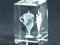 NAGRODA KRYSZTAŁ 3D PODZIĘKOWANIA PUCHAR NAGRODA