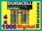 1000mAh DURACELL SUPREME (4xAAA) JAPAN*SKLEP W-WA*