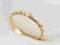 Złoty pierścionek RÓŻANIEC pr. 333 r. 17 obrączka