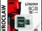 ORYGINAŁ Kingston micro SDHC 8 GB class 10 + ADAP