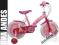 Rower / rowerek BARBIE 14'' DLA DZIEWCZYKI RÓŻOWY