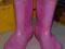 KALOSZE RÓŻOWE ROZMIAR 23 OK 16 CM LICYT. OD 1 ZŁ