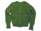 Sweter wojskowy zielony z suwakiem