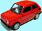 FIAT 126 P MODEL METALOWY WELLY 1:34 CZERWONY