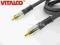 kabel przewód chinch RCA coaxial 1m spdif VITALCO